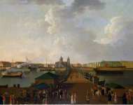 Paterssen Benjamin View of St Petersburg on the Day of the 100th Anniversary - Hermitage